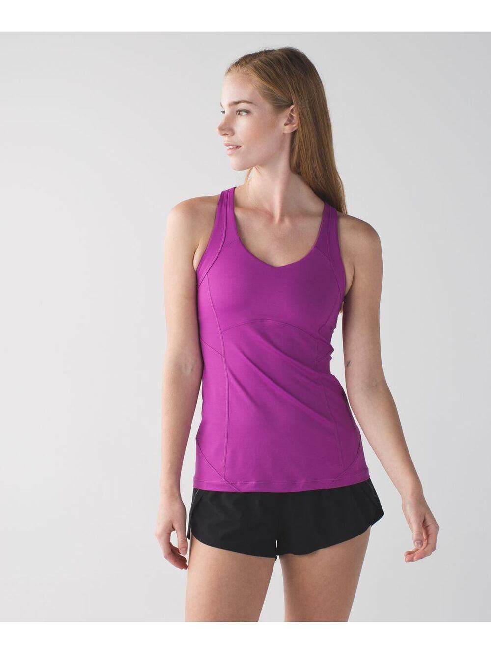 Lululemon Kanto Catch Me Tank Size 4 Ultra Violet Purple Luxtreme Crossback